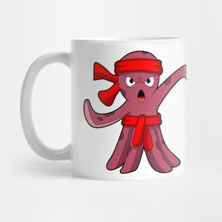 Octopus at Martial arts Karate Mug